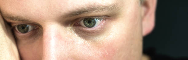 istock a man´s empty look in detailed close-up 1203926180