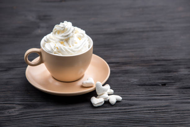 istock Cup of coffee with decoration 1203930008