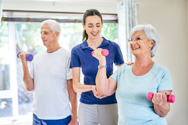 istock Building muscle and totally enjoying it 1203934207