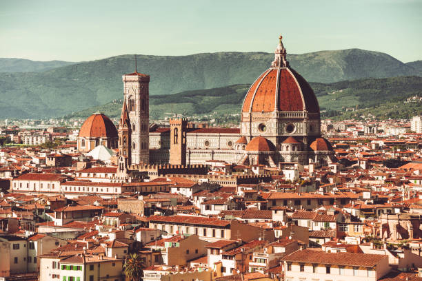 firenze skyline firenze skyline palazzo vecchio stock pictures, royalty-free photos & images