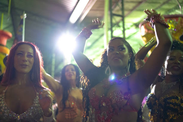 istock People celebrating and dancing brazilian carnival 1203942991