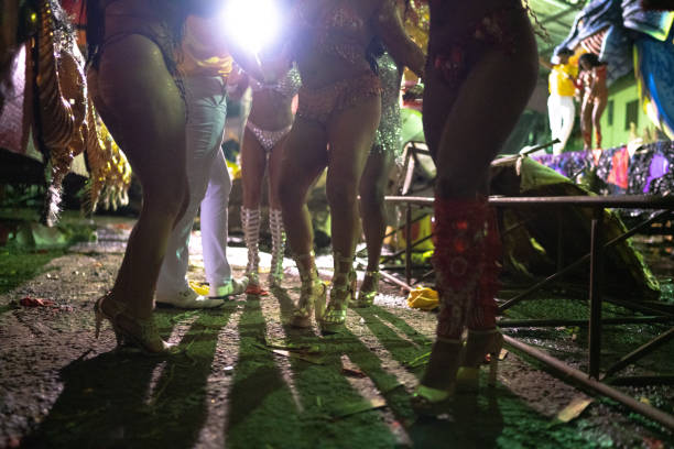 istock People celebrating and dancing brazilian carnival 1203955261