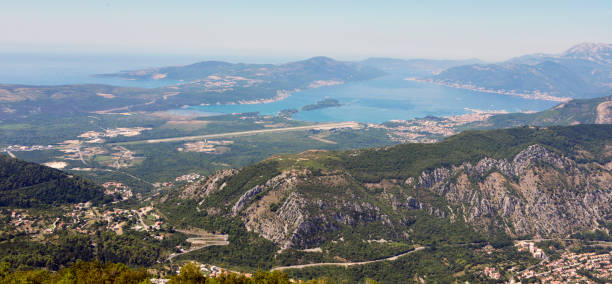 istock Boka Bay (Kotor, Montenegro) viewed from from the surrounding mountains 1203958793