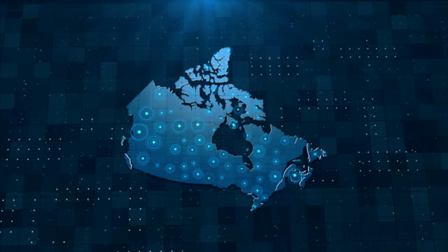 4K Canada Map Links with full background details