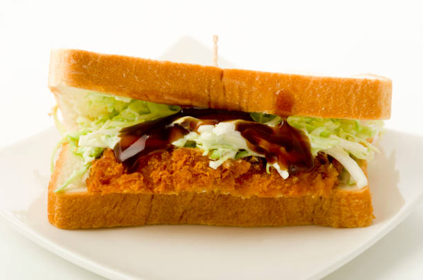 handmade Chicken breast Cutlet Sandwich