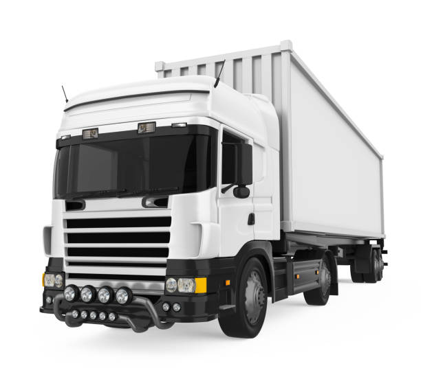 istock Delivery Truck Isolated 1203970705