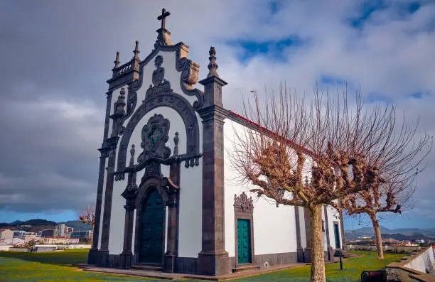 Photo of Church in Ponta Delgada, Azores.