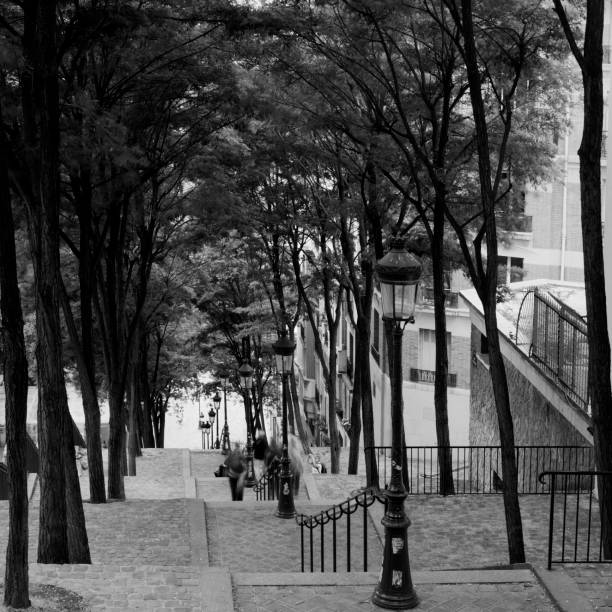 istock Stairs at Montmartre, Paris 1203973623