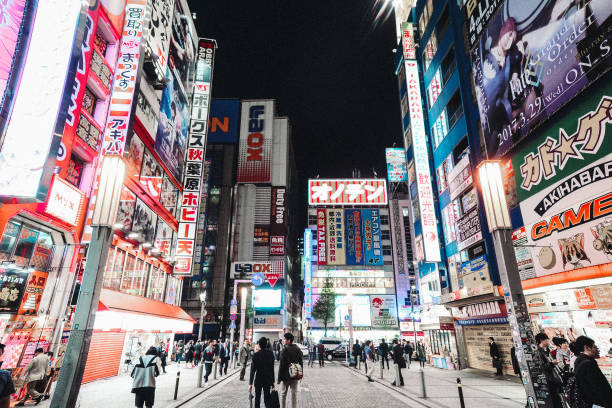 東京市と市場 - 秋葉原 ストックフォトと画像