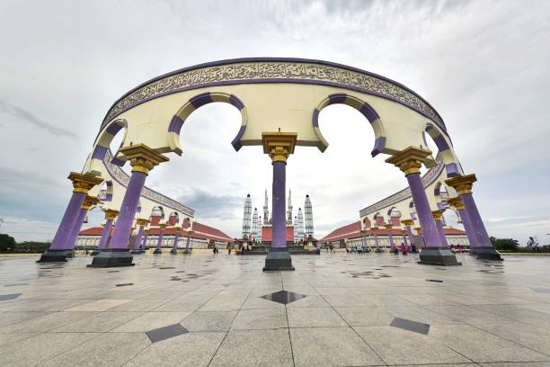 istock Beautiful architecture of Great Mosque of Central Java Semarang Indonesia 1203980437
