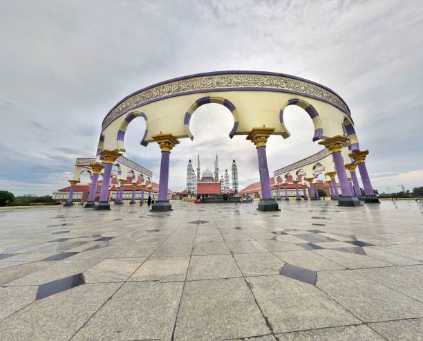 istock Beautiful architecture of Great Mosque of Central Java Semarang Indonesia 1203981037