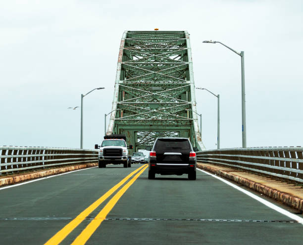 istock Driving up the Robert Moses Bridge 1203982640
