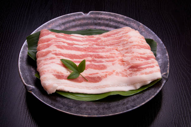 istock Pork belly meat slices 1203988450