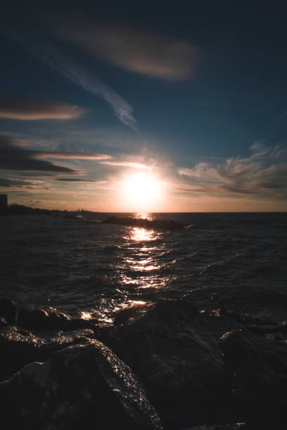 istock Sunset on Lake Erie in Ohio 1203988643