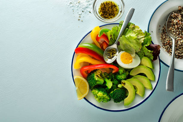 istock Healthy salad meal with quinoa 1203988732