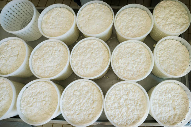 istock Top view of pecorino cheese 1203992235