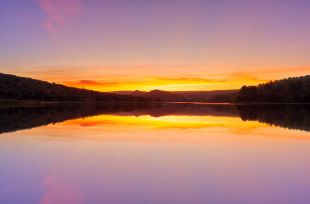 istock The lagoons of Ruidera in a beautiful sunset 1203997030