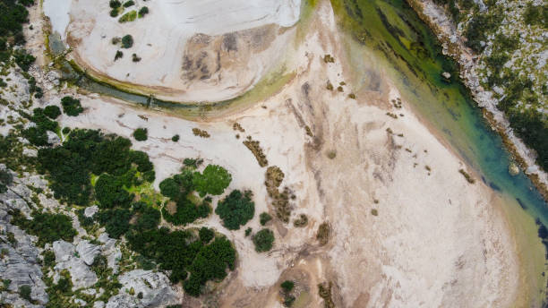 istock Sa Calobra - aerial view 1203999557