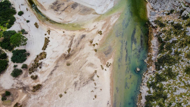 istock Sa Calobra - aerial view 1203999601