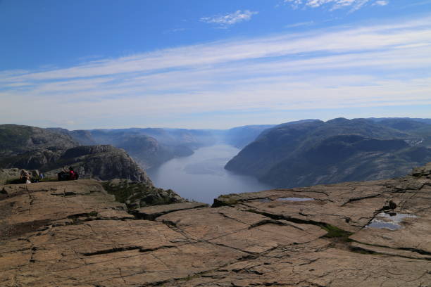 istock Beautiful Norway scenery near Pulpit Rock (Preikestolen) 1203999952