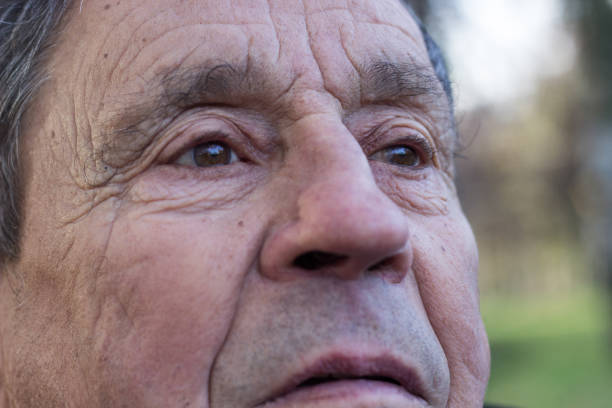 istock Eyes of a senior man 1204000395