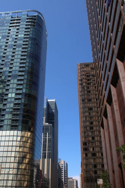 istock American urban city architecture background. 1204002625