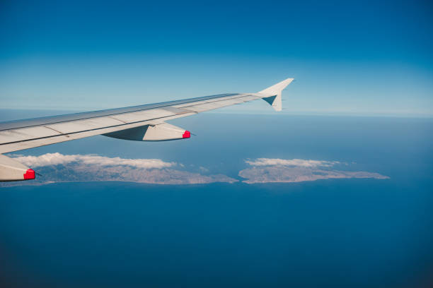 istock Aerial view on Saria island, Karpathos, Greece 1204009613