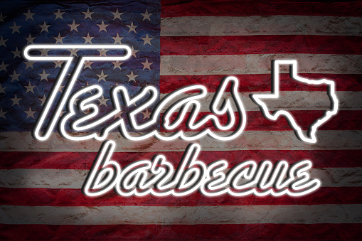 Texas Barbecue Sign