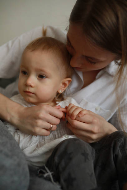 istock Portrait mother with her daughter. 1204010774