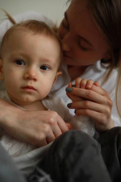 istock Portrait mother with her daughter. 1204010793