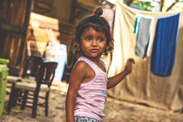 istock Cute little Mexican girl. 1204013840