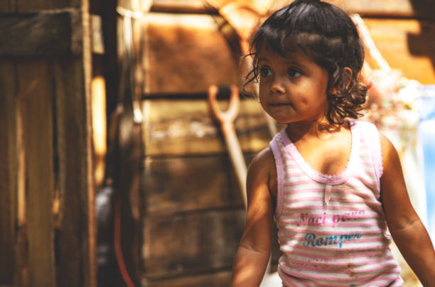 istock Cute little Mexican girl. 1204013976