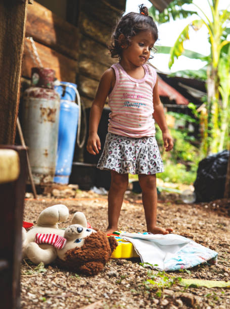 istock Cute little Mexican girl. 1204014052