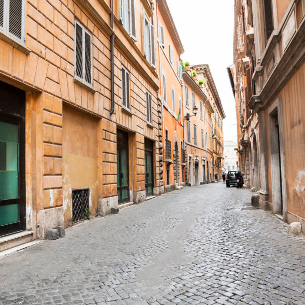 istock Old Street in Rome, Italy 1204015206