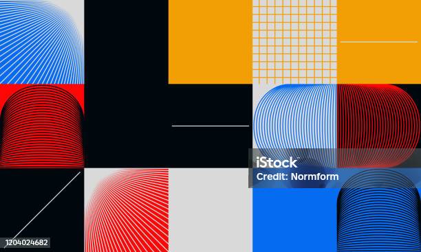 Horizontal Color Pattern Vector Image Horizontal Abstract Vector Pattern Design Stock Illustration - Download ...