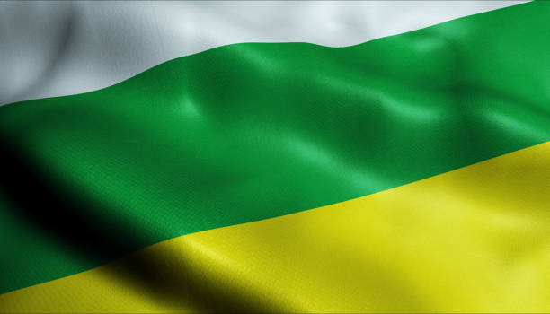 3D Waving Colombia City Flag of Palmira Closeup View 3D Illustration of a waving flag of Palmira (Colombia country) palmira colombia stock pictures, royalty-free photos & images