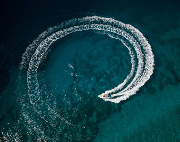 istock Speed boat in mediterranean sea 1204032332
