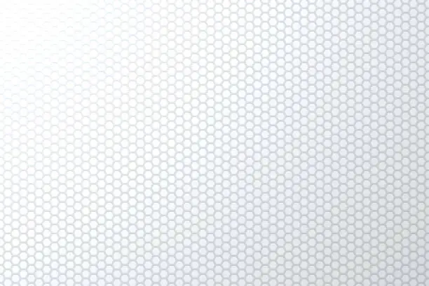 Vector illustration of Abstract bright white background - Geometric texture