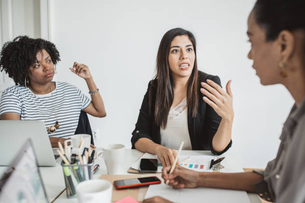 istock Checking new candidates for job 1204037522