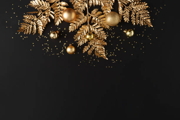 istock Christmas and New Year holiday background. 1204045987