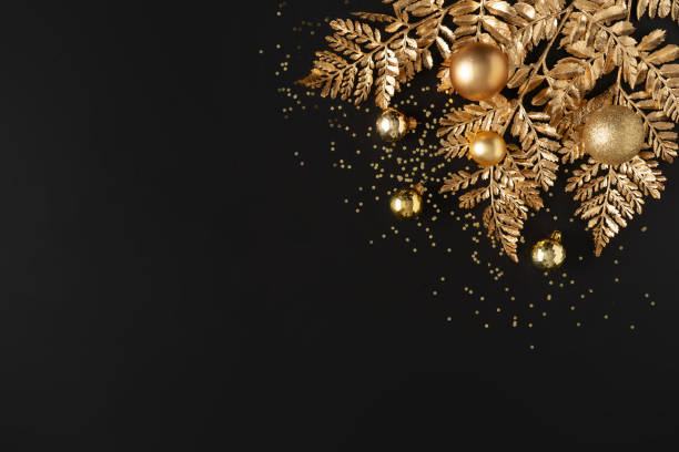 istock Christmas and New Year holiday background. 1204046057