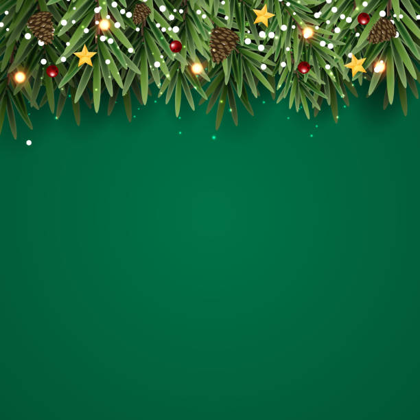 istock Abstract Holiday New Year and Merry Christmas Background. Vector Illustration 1204046338