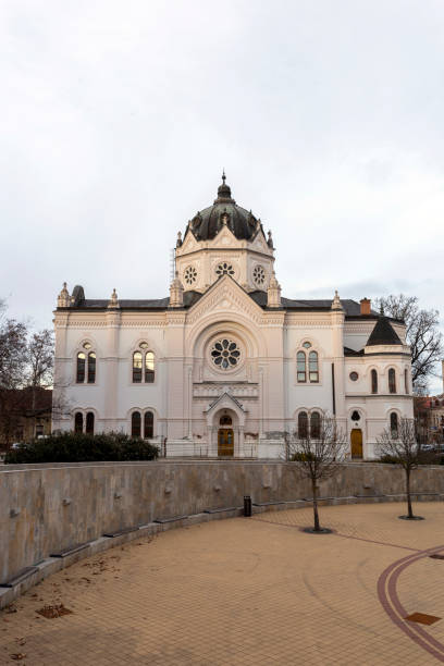 istock The old Synagogue in Szolnok, Hungary 1204048416