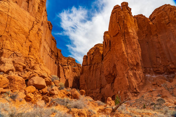 istock Clouds Over the Cliffs of Kodachrome Basin 1204054755