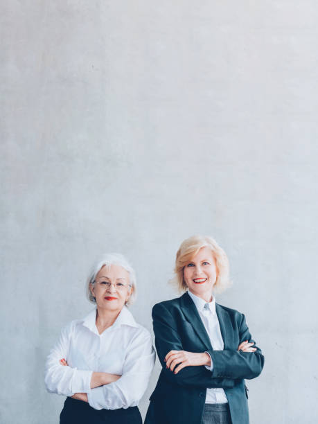 istock strong female team trust senior confident women 1204066455