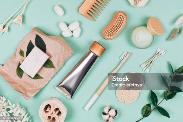 Zero Waste Cosmetics Stock Photo - Download Image Now - Sustainable Lifestyle, Merchandise, Zero Waste