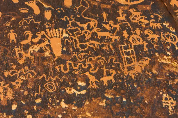 Photo of Newspaper Rock Petroglyphs