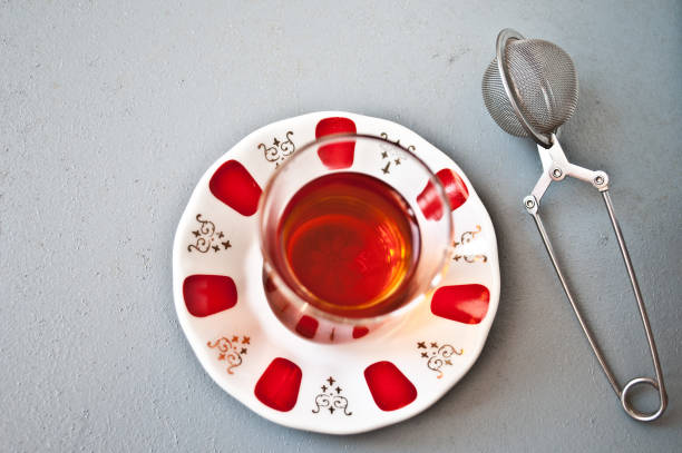 istock Turkish tea in traditional glass 1204095911