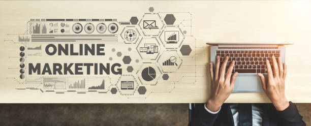 Marketing of Digital Technology Business Concept