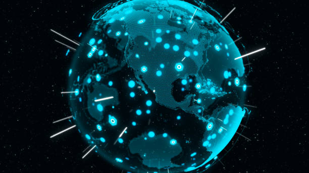 istock 3D Digital Earth shows concept of global network 1204099710